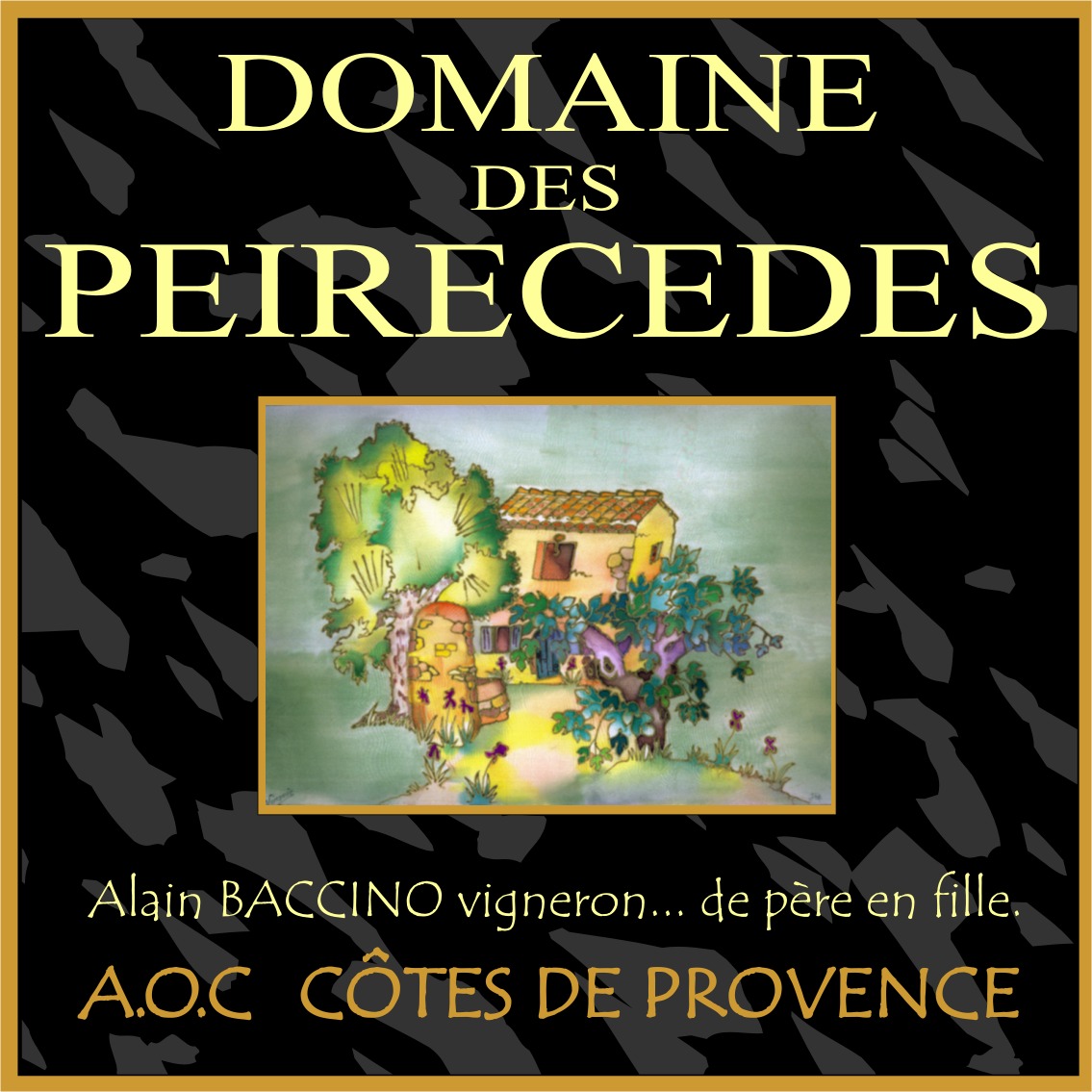 Le DOMAINE des PEIRECEDES  Alain Baccino, vigneron indpendant, vous propose de dcouvrir ses vins AOC Ctes de Provence - sa boutique - ses partenaires - les arts et le tourisme au domaine ...
